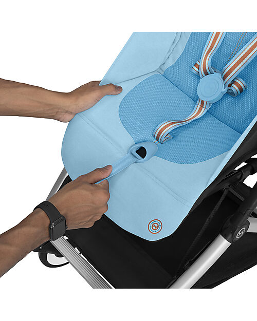 Cybex Passeggino Leggero Orfeo - Ocean Blue - Comfort Compatto dalla Nascita ai 4 anni! Passeggini Leggeri