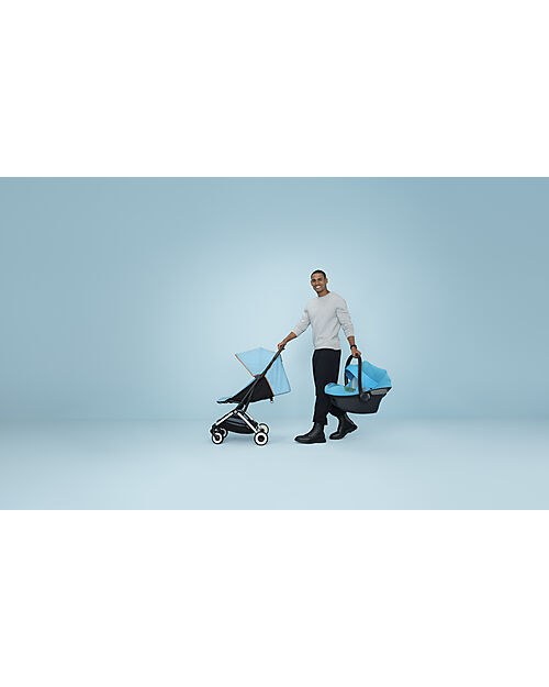 Cybex Passeggino Leggero Orfeo - Ocean Blue - Comfort Compatto dalla Nascita ai 4 anni! Passeggini Leggeri
