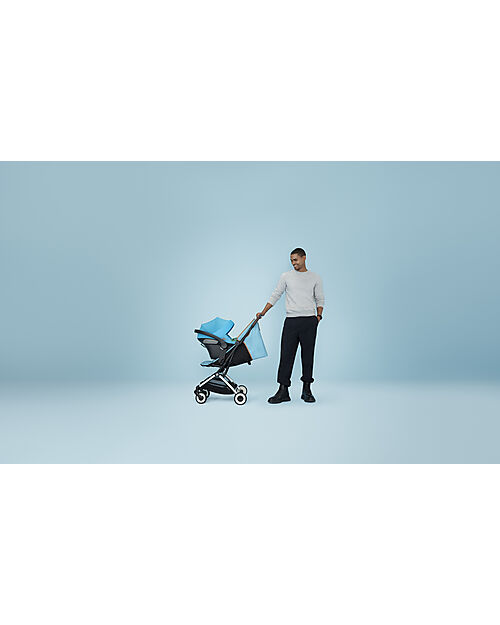 Cybex Passeggino Leggero Orfeo - Ocean Blue - Comfort Compatto dalla Nascita ai 4 anni! Passeggini Leggeri