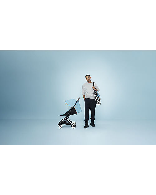 Cybex Passeggino Leggero Orfeo - Ocean Blue - Comfort Compatto dalla Nascita ai 4 anni! Passeggini Leggeri