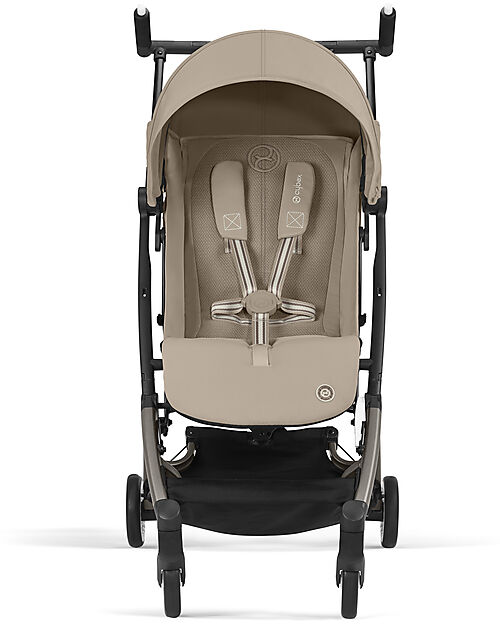 Cybex Passeggino Libelle - Almond Beige - Dettaglio Telaio Taupe - Nuovo Modello Passeggini Leggeri