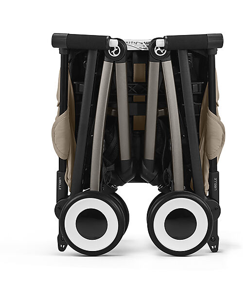 Cybex Passeggino Libelle - Almond Beige - Dettaglio Telaio Taupe - Nuovo Modello Passeggini Leggeri