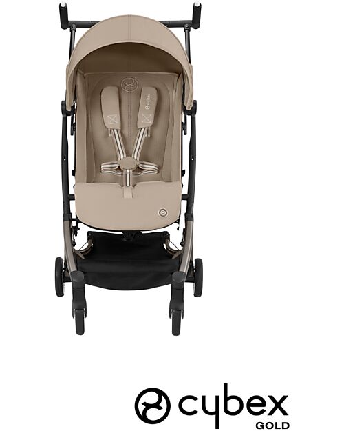Cybex Passeggino Libelle - Almond Beige - Dettaglio Telaio Taupe - Nuovo Modello Passeggini Leggeri