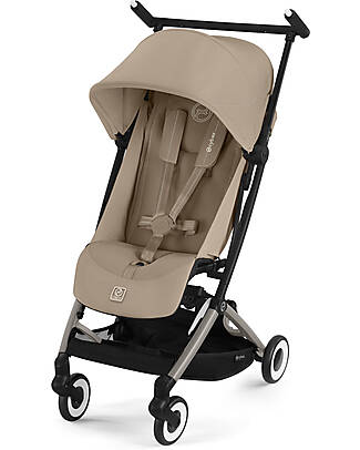 Cybex Passeggino Libelle - Almond Beige - Dettaglio Telaio Taupe - Nuovo Modello Passeggini Leggeri