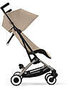Cybex Passeggino Libelle - Almond Beige - Dettaglio Telaio Taupe - Nuovo Modello Passeggini Leggeri