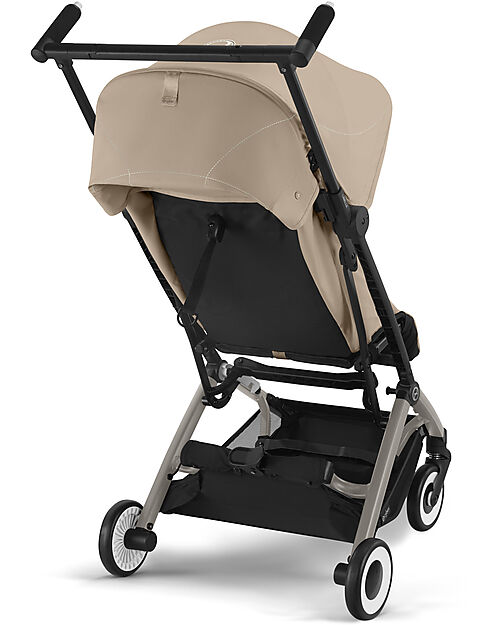 Cybex Passeggino Libelle - Almond Beige - Dettaglio Telaio Taupe - Nuovo Modello Passeggini Leggeri