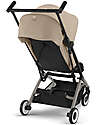 Cybex Passeggino Libelle - Almond Beige - Dettaglio Telaio Taupe - Nuovo Modello Passeggini Leggeri
