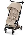 Cybex Passeggino Libelle - Almond Beige - Telaio Taupe - Nuovo Modello Passeggini Leggeri