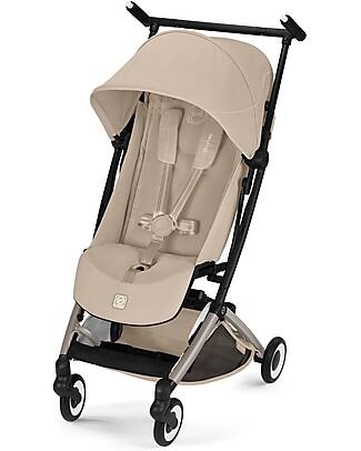 Cybex Passeggino Libelle - Almond Beige - Telaio Taupe - Nuovo Modello Passeggini Leggeri