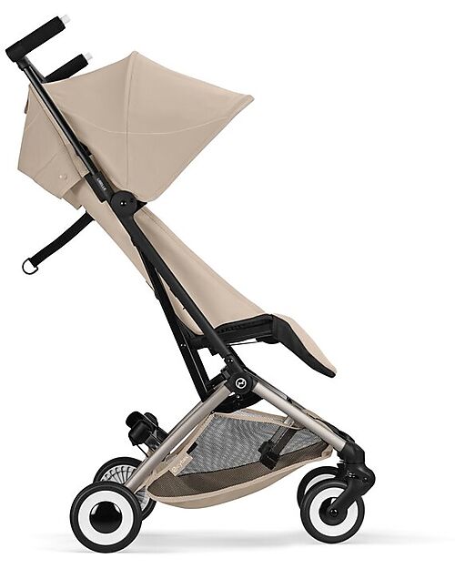 Cybex Passeggino Libelle - Almond Beige - Telaio Taupe - Nuovo Modello Passeggini Leggeri