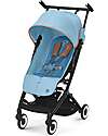 Cybex Passeggino Libelle - Beach Blue/Turquoise - dai 6 Mesi - con Cintura One-Pull Passeggini Leggeri