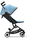 Cybex Passeggino Libelle - Beach Blue/Turquoise - dai 6 Mesi - con Cintura One-Pull Passeggini Leggeri