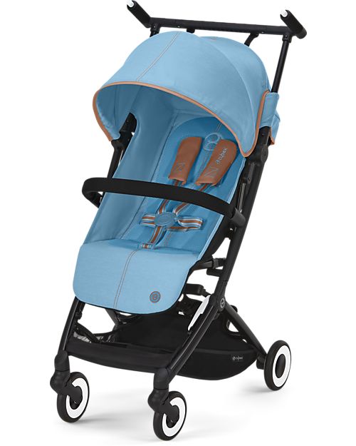 Cybex Passeggino Libelle - Beach Blue/Turquoise - dai 6 Mesi - Leggero e Super Compatto! Passeggini Leggeri