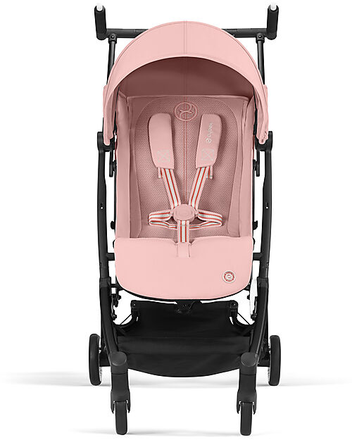 Cybex Passeggino Libelle - Candy Pink - Dettaglio Telaio Black- Nuovo Modello Passeggini Leggeri