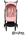 Cybex Passeggino Libelle - Candy Pink - Dettaglio Telaio Black- Nuovo Modello Passeggini Leggeri