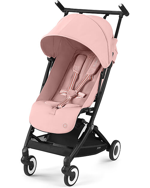 Cybex Passeggino Libelle - Candy Pink - Dettaglio Telaio Black- Nuovo Modello Passeggini Leggeri