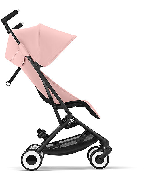 Cybex Passeggino Libelle - Candy Pink - Dettaglio Telaio Black- Nuovo Modello Passeggini Leggeri