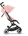 Cybex Passeggino Libelle - Candy Pink - Dettaglio Telaio Black- Nuovo Modello Passeggini Leggeri