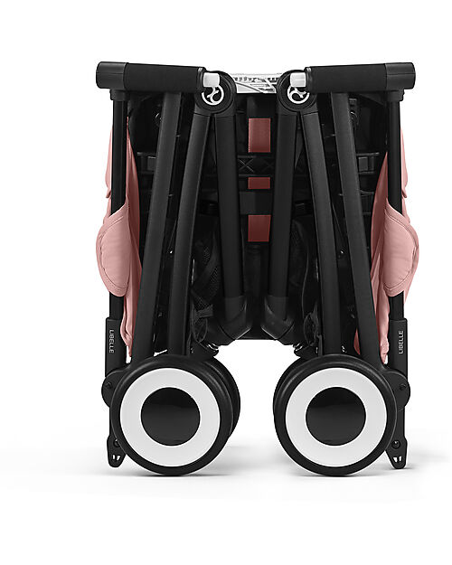 Cybex Passeggino Libelle - Candy Pink - Dettaglio Telaio Black- Nuovo Modello Passeggini Leggeri