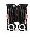 Cybex Passeggino Libelle - Candy Pink - Dettaglio Telaio Black- Nuovo Modello Passeggini Leggeri
