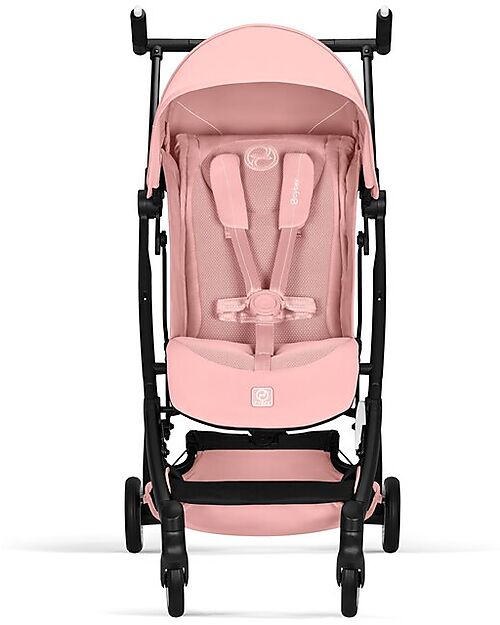 Cybex Passeggino Libelle - Candy Pink - Telaio Nero - Nuovo Modello Passeggini Leggeri