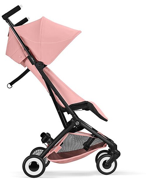 Cybex Passeggino Libelle - Candy Pink - Telaio Nero - Nuovo Modello Passeggini Leggeri
