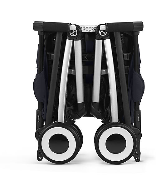 Cybex Passeggino Libelle - Dark Blue - Dettaglio Telaio Silver- Nuovo Modello Passeggini Leggeri