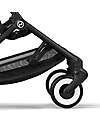 Cybex Passeggino Libelle - Dark Blue - Dettaglio Telaio Silver- Nuovo Modello Passeggini Leggeri