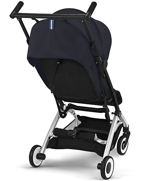 Cybex Passeggino Libelle - Dark Blue - Dettaglio Telaio Silver- Nuovo Modello Passeggini Leggeri