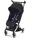 Cybex Passeggino Libelle - Dark Blue - Dettaglio Telaio Silver- Nuovo Modello Passeggini Leggeri