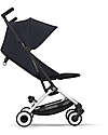 Cybex Passeggino Libelle - Dark Blue - Dettaglio Telaio Silver- Nuovo Modello Passeggini Leggeri