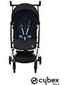 Cybex Passeggino Libelle - Dark Blue - Dettaglio Telaio Silver- Nuovo Modello Passeggini Leggeri