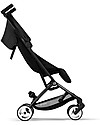 Cybex Passeggino Libelle - Deep Black - Tessuto Ignifugo - Leggero e Compatto dai 6 mesi! Passeggini Leggeri