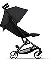 Cybex Passeggino Libelle - Deep Black - Tessuto Ignifugo - Leggero e Compatto dai 6 mesi! Passeggini Leggeri