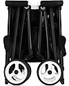 Cybex Passeggino Libelle - Deep Black - Tessuto Ignifugo - Leggero e Compatto dai 6 mesi! Passeggini Leggeri