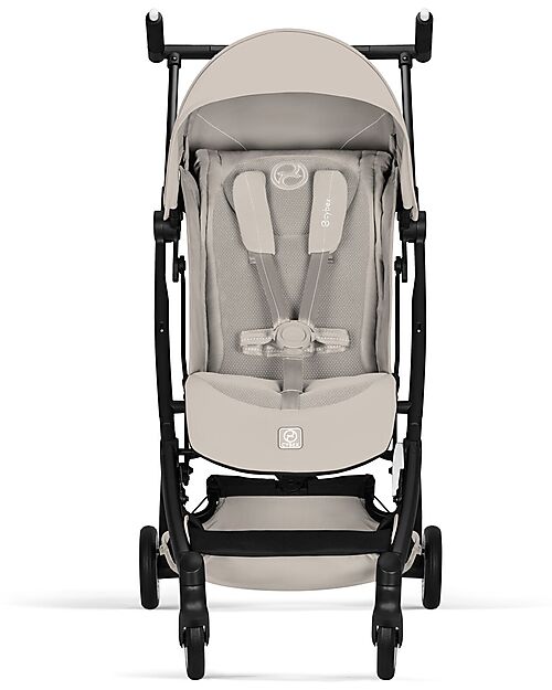 Cybex Passeggino Libelle - Dune Grey - Telaio Nero - Nuovo Modello Passeggini Leggeri