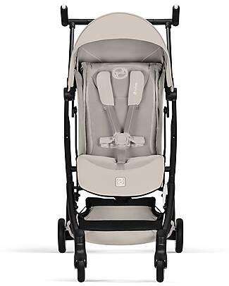 Cybex Passeggino Libelle - Dune Grey - Telaio Nero - Nuovo Modello Passeggini Leggeri