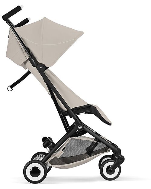 Cybex Passeggino Libelle - Dune Grey - Telaio Nero - Nuovo Modello Passeggini Leggeri