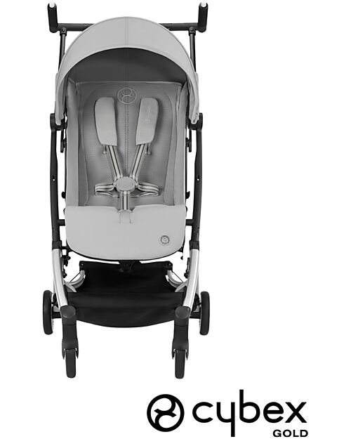 Cybex Passeggino Libelle - Fog Grey - Dettaglio Telaio Silver- Nuovo Modello Passeggini Leggeri
