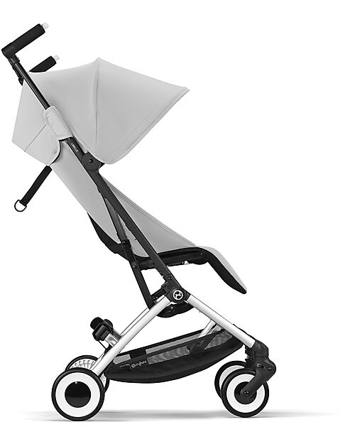 Cybex Passeggino Libelle - Fog Grey - Dettaglio Telaio Silver- Nuovo Modello Passeggini Leggeri
