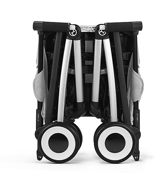 Cybex Passeggino Libelle - Fog Grey - Dettaglio Telaio Silver- Nuovo Modello Passeggini Leggeri