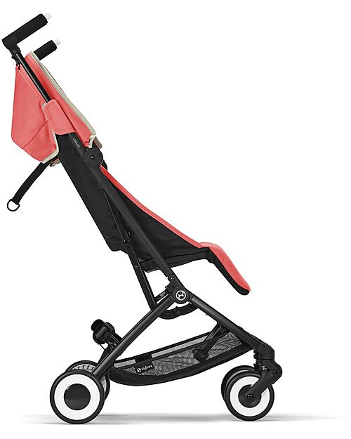 Cybex Passeggino Libelle - Hibiscus Red/Red - dai 6 Mesi - con Cintura One-Pull Passeggini Leggeri