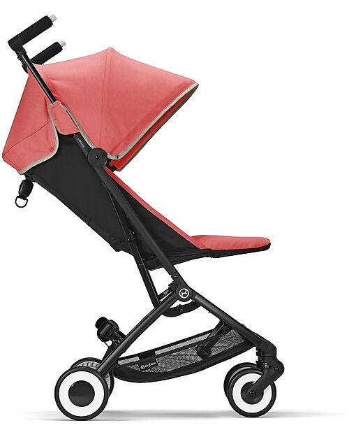 Cybex Passeggino Libelle - Hibiscus Red/Red - dai 6 Mesi - con Cintura One-Pull Passeggini Leggeri