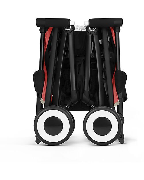 Cybex Passeggino Libelle - Hibiscus Red/Red - dai 6 Mesi - con Cintura One-Pull Passeggini Leggeri