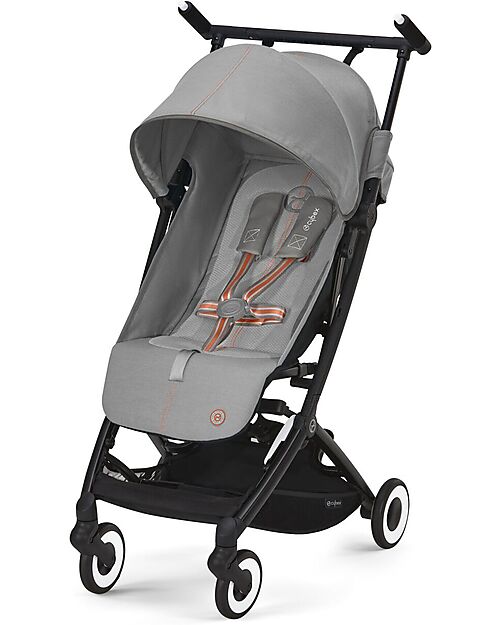 Cybex Passeggino Libelle - Lava Grey/Mid Grey - dai 6 Mesi - con Cintura One-Pull Passeggini Leggeri