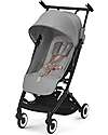 Cybex Passeggino Libelle - Lava Grey/Mid Grey - dai 6 Mesi - con Cintura One-Pull Passeggini Leggeri