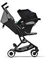 Cybex Passeggino Libelle - Lava Grey/Mid Grey - dai 6 Mesi - con Cintura One-Pull Passeggini Leggeri