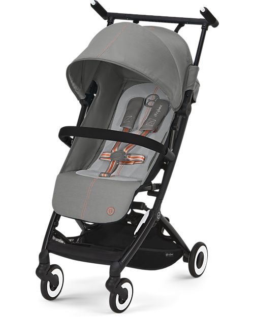 Cybex Passeggino Libelle - Lava Grey/Mid Grey - dai 6 Mesi - Leggero e Super Compatto! Passeggini Leggeri
