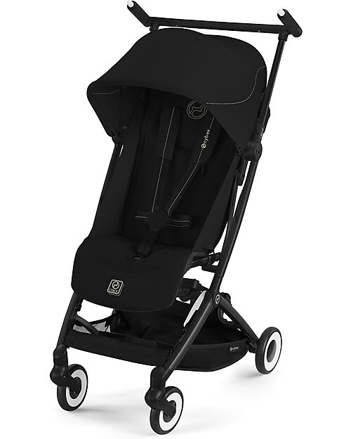 Cybex Passeggino Libelle - Magic Black - Dettaglio Telaio Black - Nuovo Modello + Barra Passeggini Leggeri