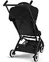Cybex Passeggino Libelle - Magic Black - Dettaglio Telaio Black - Nuovo Modello + Barra Passeggini Leggeri